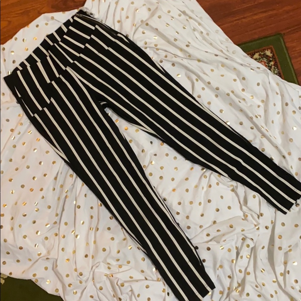 Strip jeggings